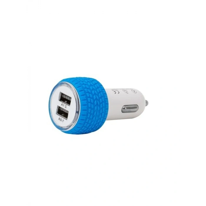 Hızlı Şarj Özellikli 2.1A Çift USB Oto Çakmak Adaptörü, Pratik ve Kullanışlı