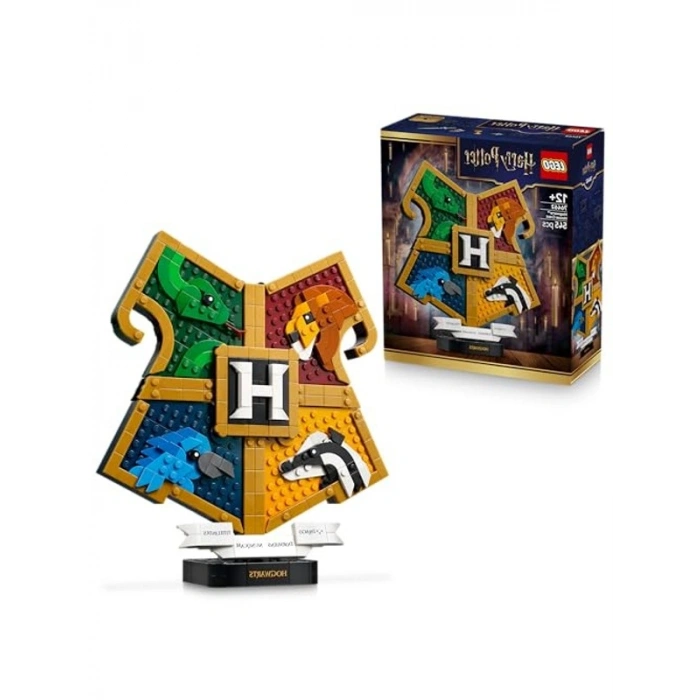 Hogwarts Bina Arması: 545 Parça ile Eğlenceli Yapım Seti