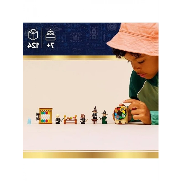 Hogwarts Şatosu Yapım Seti, 124 Parça ile Özel Minifigürler ve Yaratıcı Oyun Deneyimi