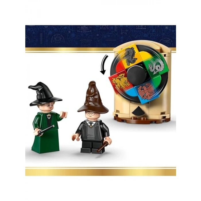Hogwarts Şatosu Yapım Seti, 124 Parça ile Özel Minifigürler ve Yaratıcı Oyun Deneyimi