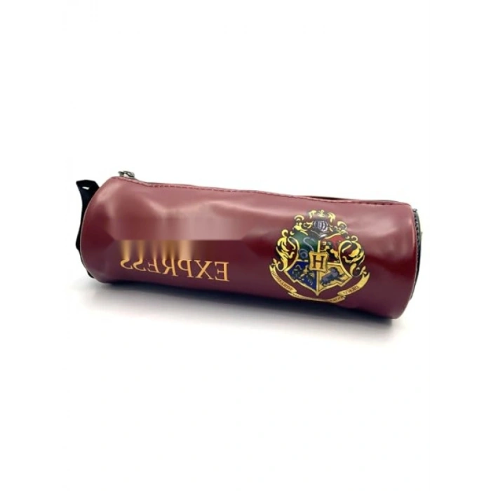 Hogwarts Temalı Kalemlik - Suni Deri