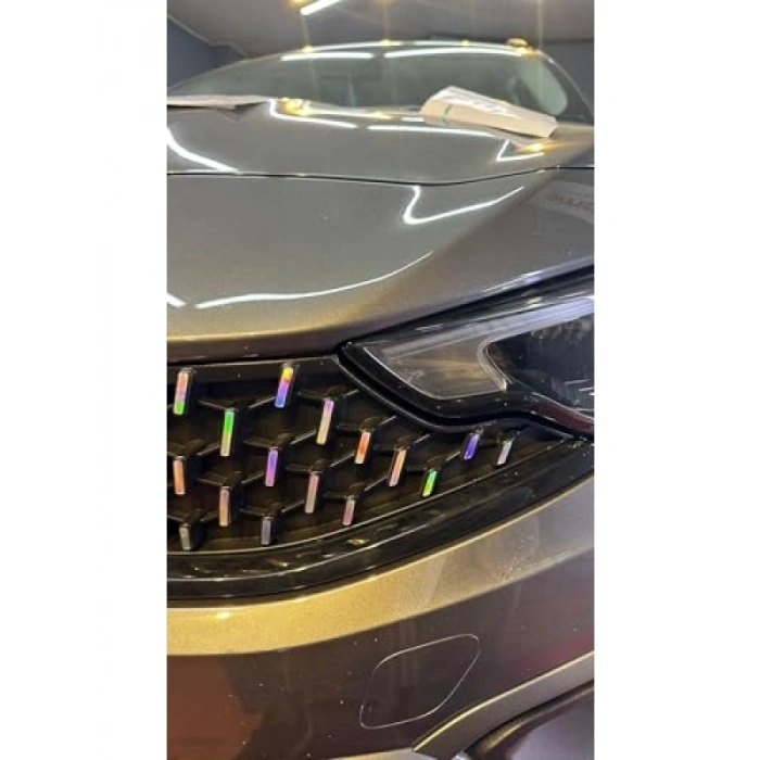 Hologram Ön Panjur Sticker Seti