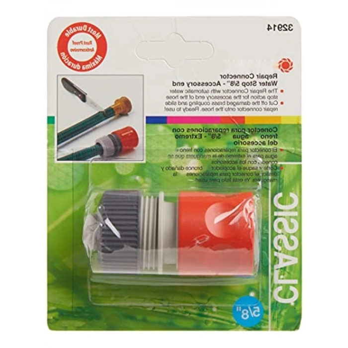 Hortum Onarım Konnektörü, 5/8 Su Durdurucu Aksesuar