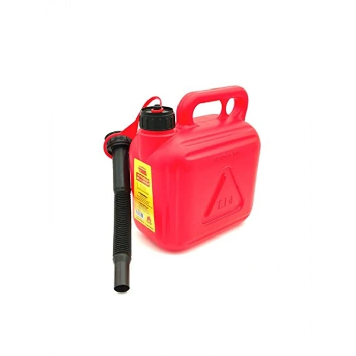 Hortumlu Benzin Bidonu, 5 Litre Kapasite ile Pratik Taşınabilirlik