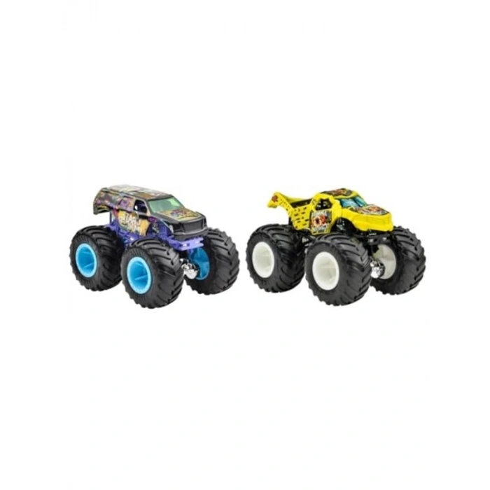 Hot Wheels 1:64 Monster Trucks İkili Araba Seti