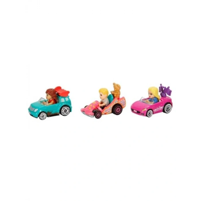 Hot Wheels Araba Seti, Eğlenceli Oyun Deneyimi için 3lü