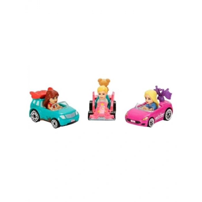 Hot Wheels Araba Seti, Eğlenceli Oyun Deneyimi için 3lü