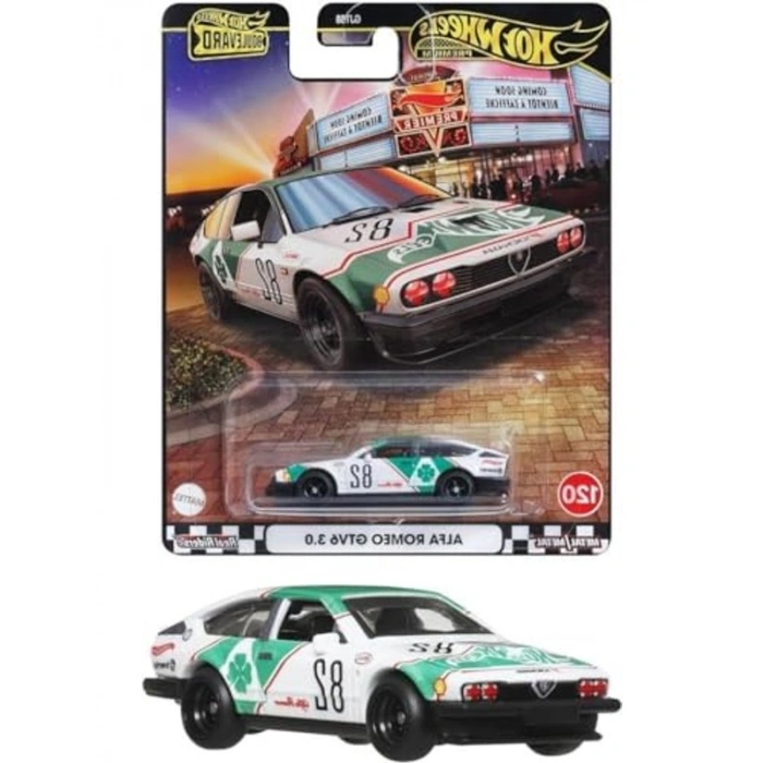 Hot Wheels Boulevard Premium Araçlar ALFA ROMEO GTV 3.0 GJT68 - JBL16