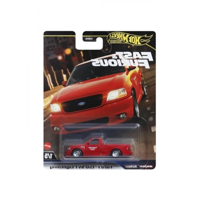 Hot Wheels Fast-Furious Premium Araba FORD F-150 SVT LIGHTNING HNW46-HYP75