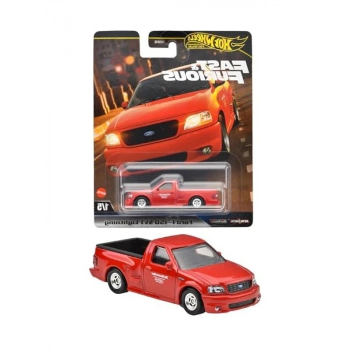 Hot Wheels Fast-Furious Premium Araba FORD F-150 SVT LIGHTNING HNW46-HYP75