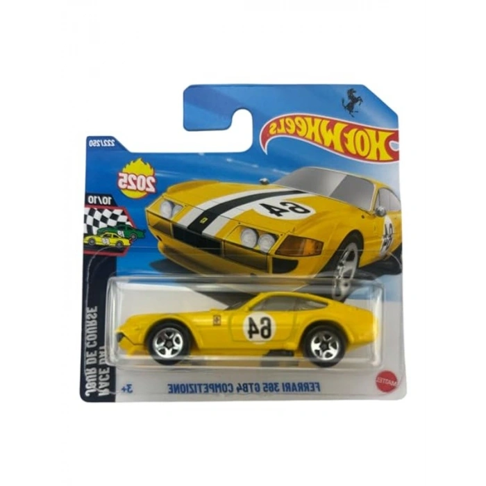 Hot Wheels - Ferrari 365 GTB4 Competizione (1/64) Yellow - 2025