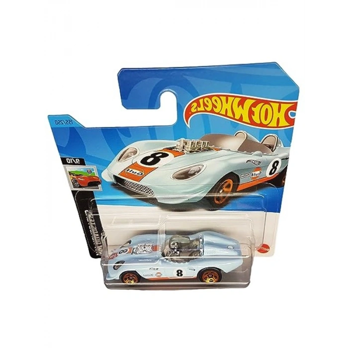 Hot Wheels - Glory Chaser - HW Roadsters 9/10 - HKH42 - Short Card - Gulf - Firestone - Mattel 2023