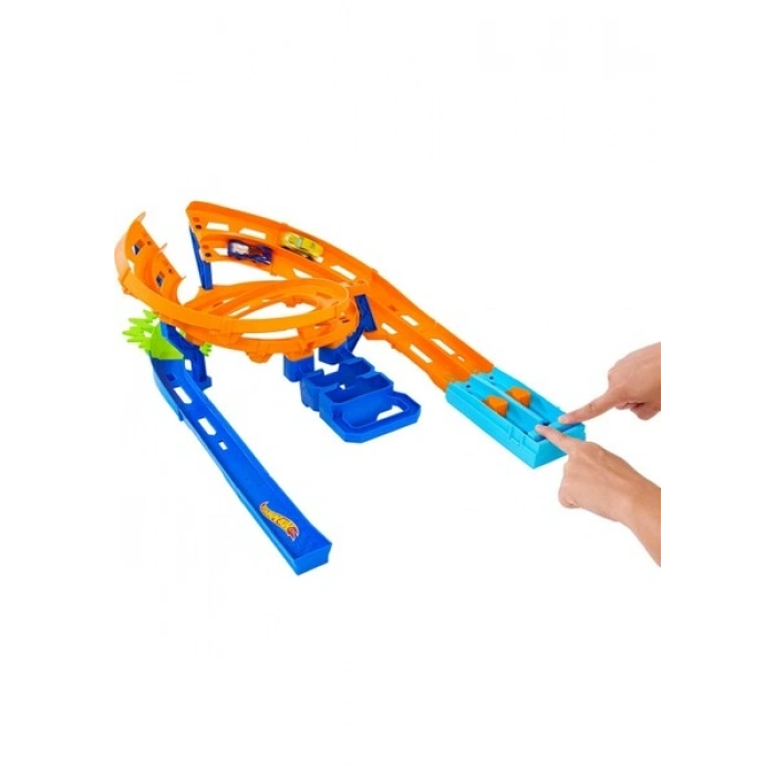 Hot Wheels Ikili Yarış ve Akrobasi Pisti Oyun Seti HTK17
