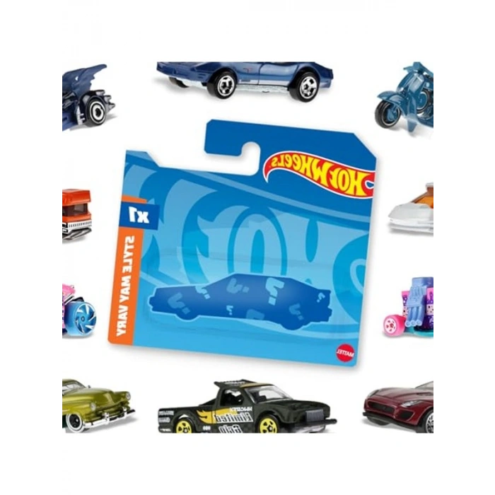 Hot Wheels Oyuncak Araba Koleksiyonu, 1:64 Ölçek ve Çeşitli Renk Seçenekleri