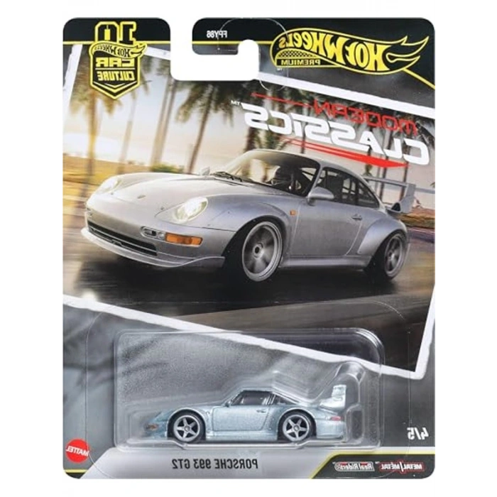 Hot Wheels Porsche 993 GT2 Car Culture 1:64 ölçekli, JKF16