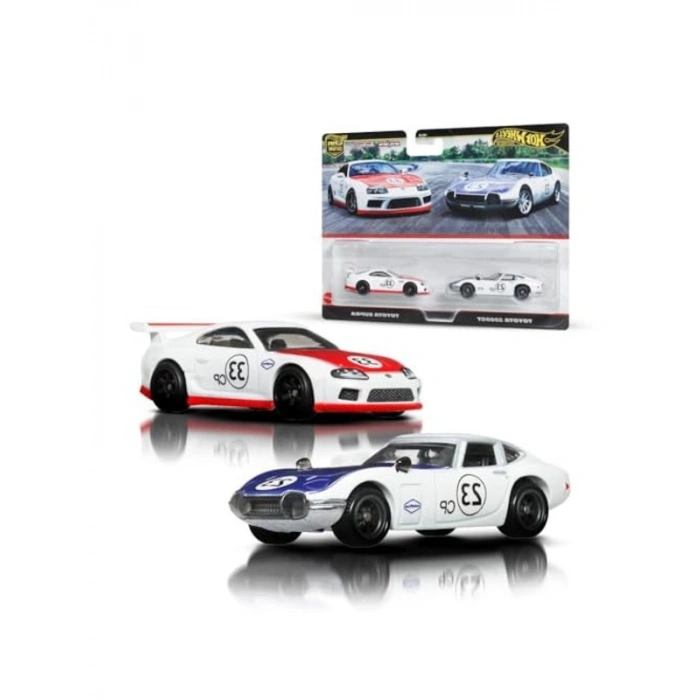 Hot Wheels Premium 1:64 Araba Paketi - 2000GT ve Supra