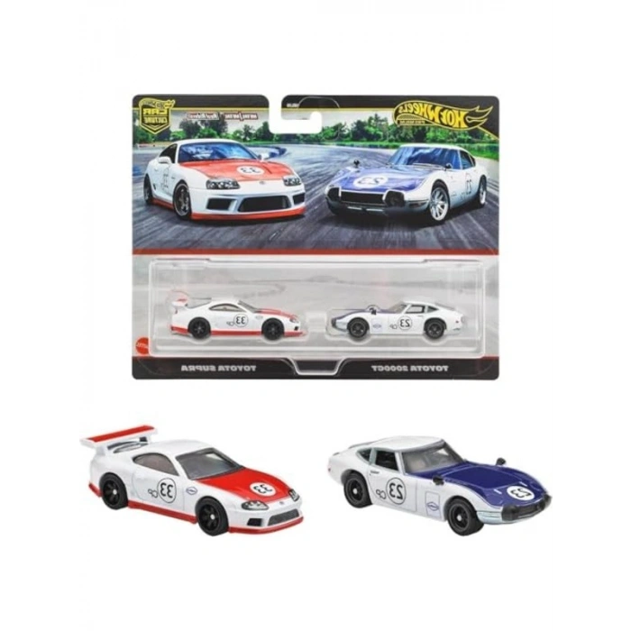 Hot Wheels Premium 1:64 Araba Paketi - 2000GT ve Supra