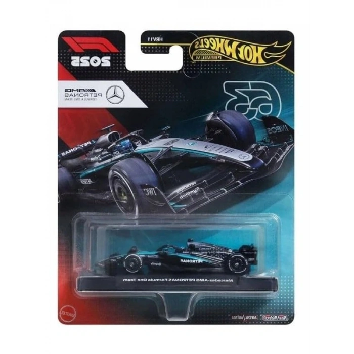 HOT WHEELS Premium 2025 Formula 1 Mercedes-Amg Petronas HRV11 - JKD80 George Russel