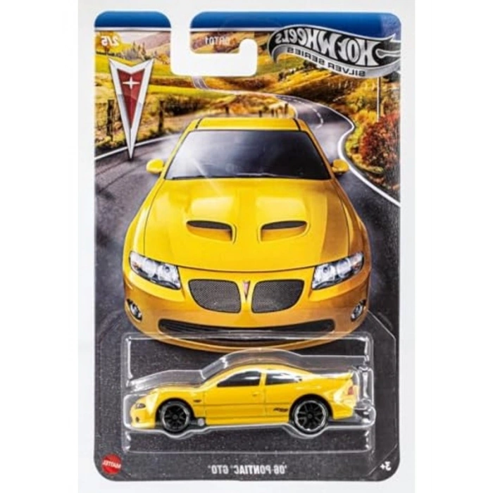 Hot Wheels Silver Series 1:64 Tekli Arabalar - 06 PONTIAC GTO