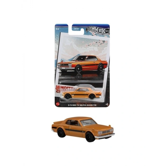 Hot Wheels SILVER SERIES Arabalar Özel Seri 1971 NISSAN SKYLINE HT 2000 GT-R HRT81 - JBY89
