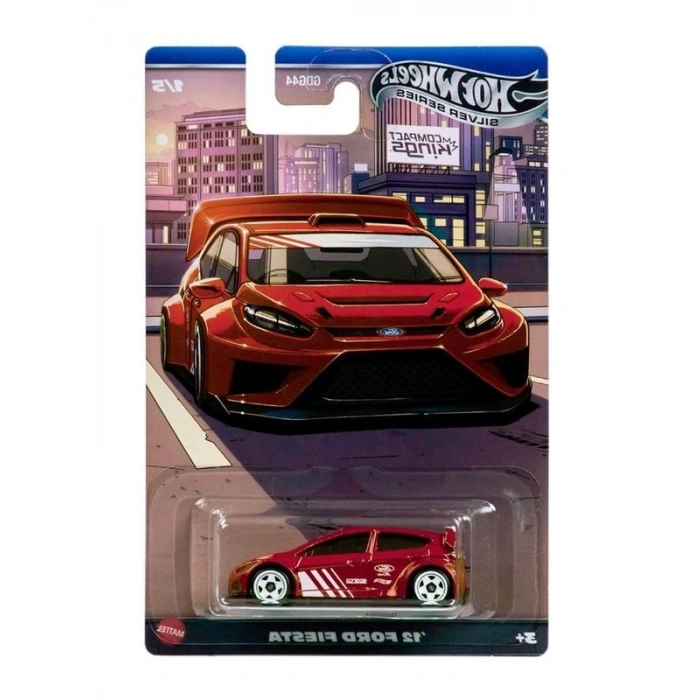 Hot Wheels Silver Serisi Temalı Araç, 12 Ford Fiesta