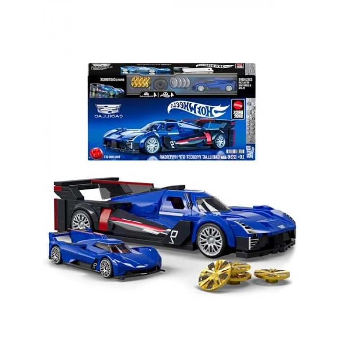 Hot Wheels Speed Cadillac Oyuncak Araba, Mattel Brick Shop Modeli