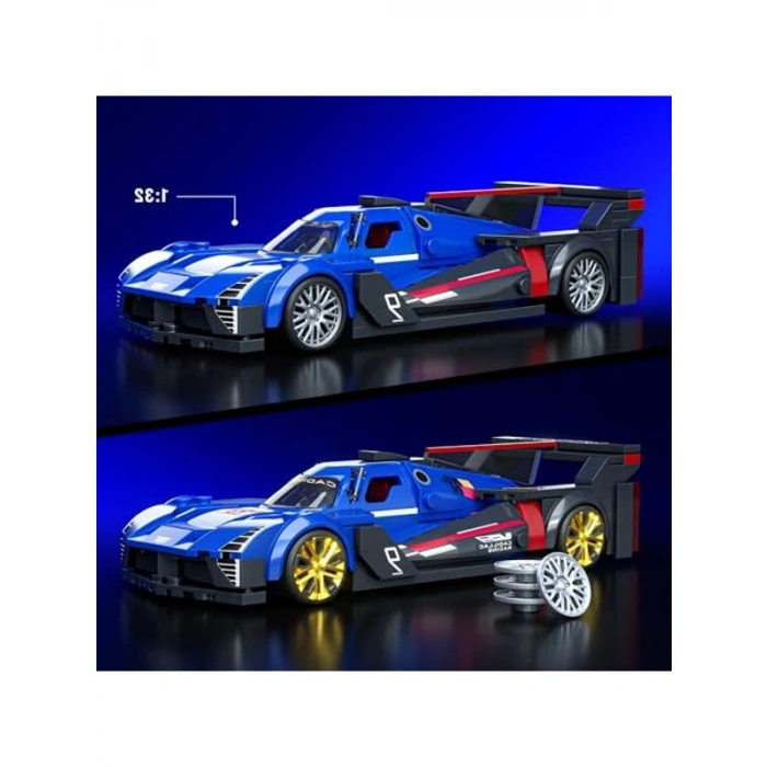 Hot Wheels Speed Cadillac Oyuncak Araba, Mattel Brick Shop Modeli
