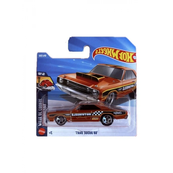 Hot Wheels Tekli Arabalar, 68 DODGE DART Modeli ile Eğlenceli Oyun