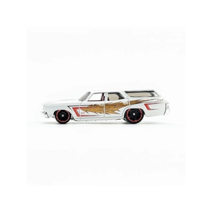 Hot Wheels Tekli Arabalar 70 CHEVELLE SS WAGON/REMORQUE (KISA KART) JJJ70
