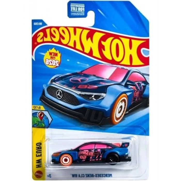 Hot Wheels Tekli Arabalar MERCEDES-BENZ CLA HW JJH63 (KISA KART)