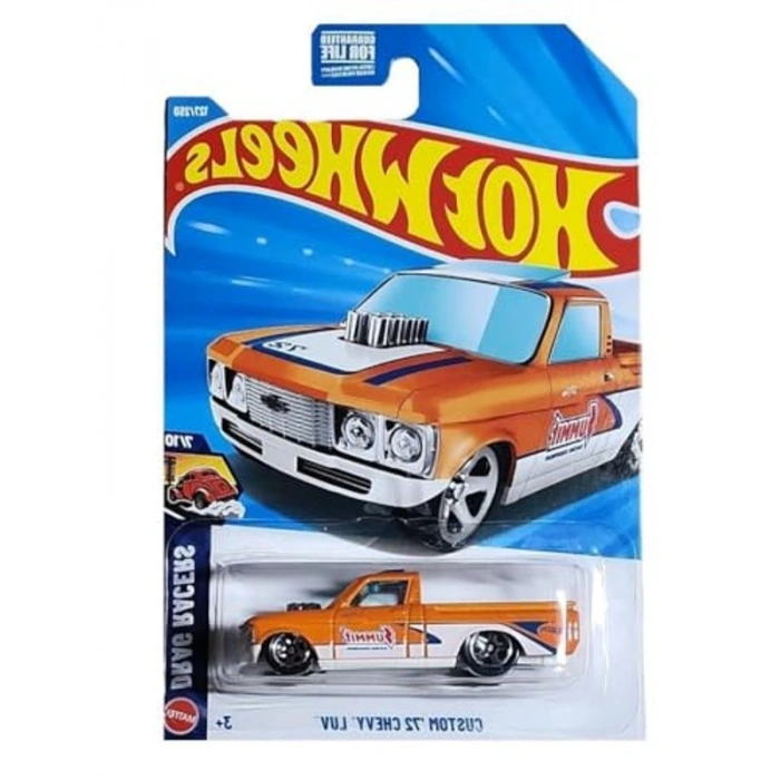 Hot Wheels Tekli Araç, CUSTOM 72 CHEVY LUV, Kısa Kart