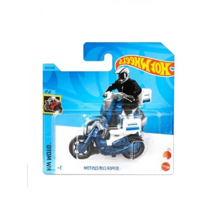 Hot Wheels Tekli Araç Modeli - Honda Super Cub Custom