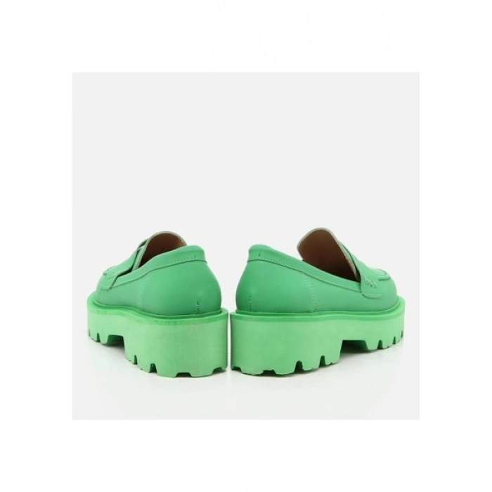 Hotiç 01AYH262010A840 Yeşil Kadın Loafer