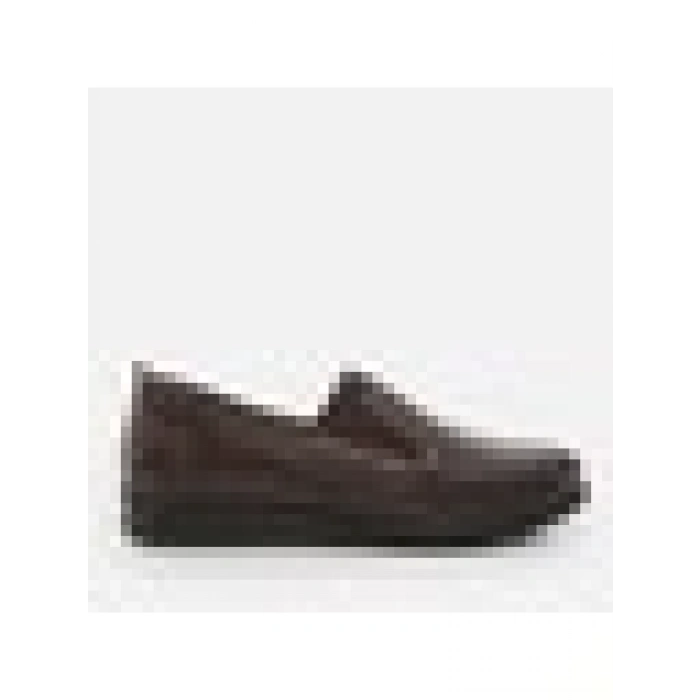Hotiç 01AYH262850A480 Hakiki Deri Kahve Kadın Loafer
