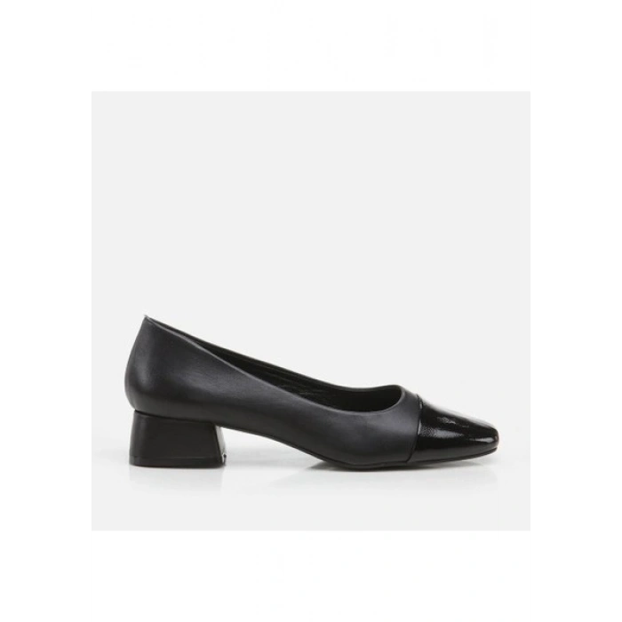 Hotiç 01AYH274720A100 Hakiki Deri Siyah Kadın Loafer