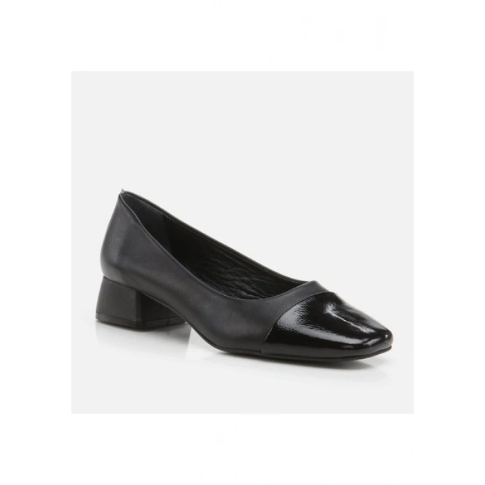 Hotiç 01AYH274720A100 Hakiki Deri Siyah Kadın Loafer