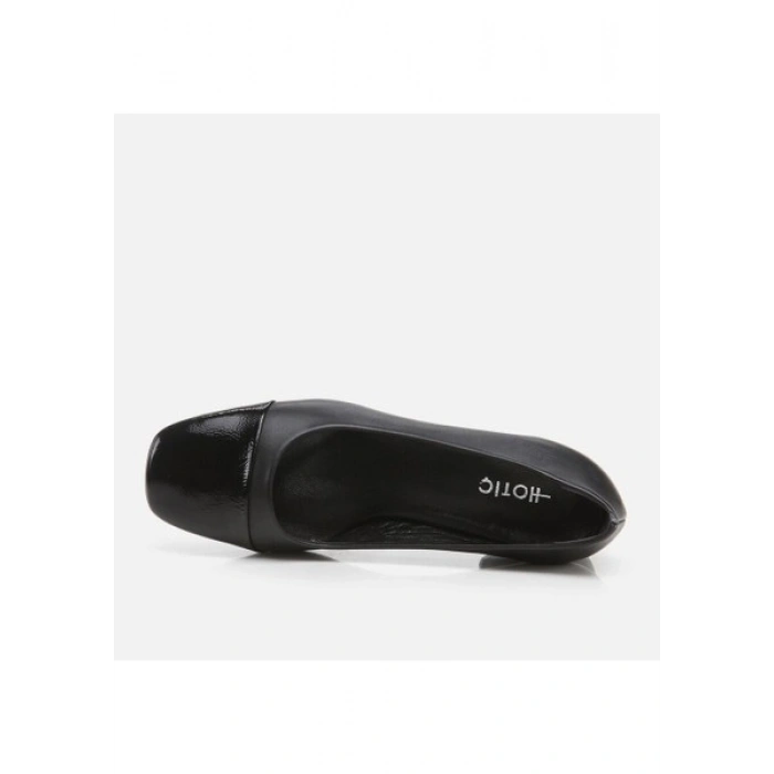 Hotiç 01AYH274720A100 Hakiki Deri Siyah Kadın Loafer