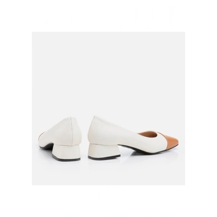 Hotiç 01AYH274730A313 Hakiki Deri Bej Kadın Loafer