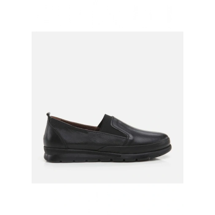 Hotiç 01AYH276910A100 Deri Siyah Kadın Loafer