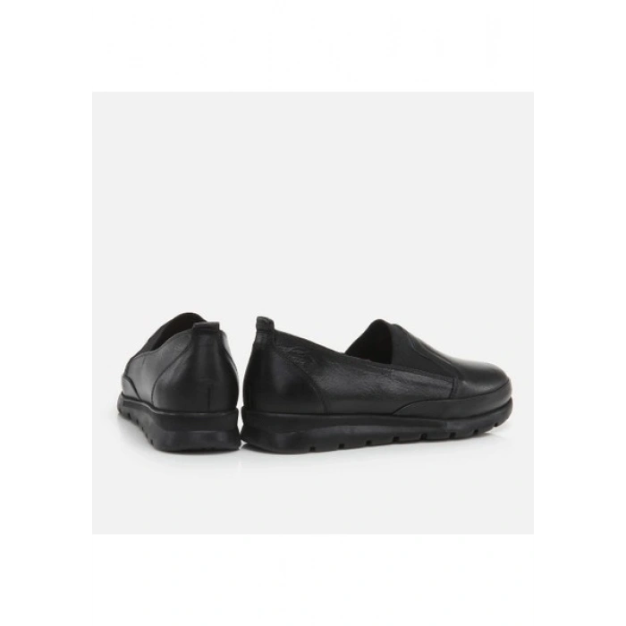 Hotiç 01AYH276910A100 Deri Siyah Kadın Loafer