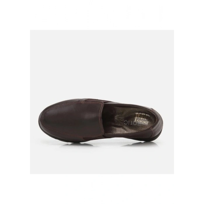 Hotiç 01AYH276920A480 Deri Kahve Kadın Loafer