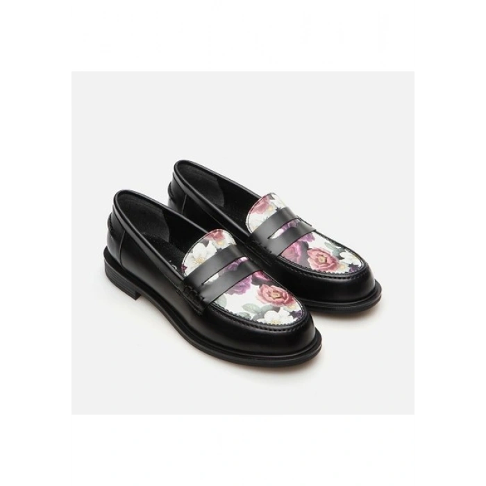Hotiç 01AYH287880A197 Siyah Kadın Loafer