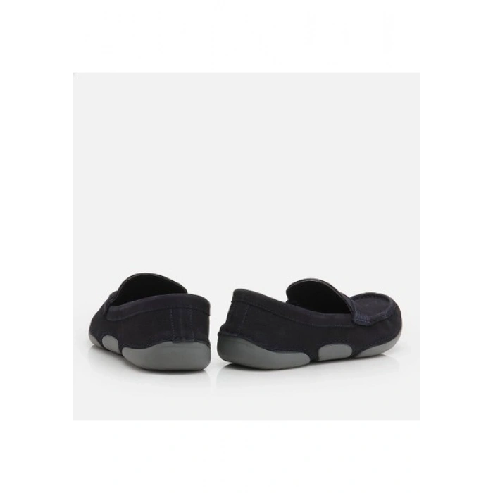 Hotiç 02AYH265230A680 Hakiki Deri Lacivert Erkek Loafer