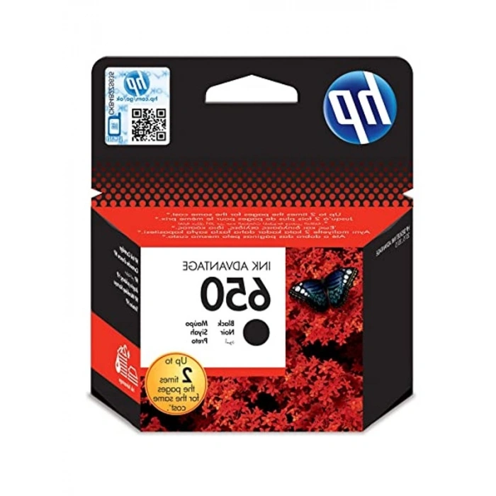 HP 650 Siyah Mürekkep Kartuş 360 Sayfa (CZ101AE)