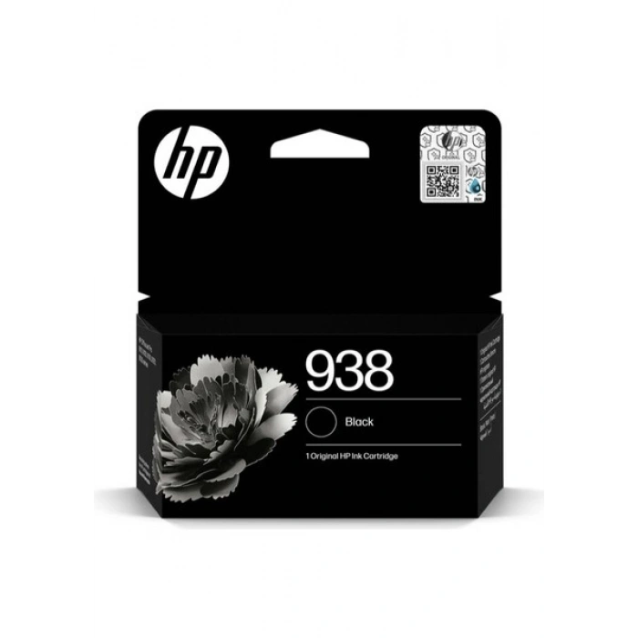 Hp 938 Siyah Orijinal Mürekkep Kartuş 4S6X8PE