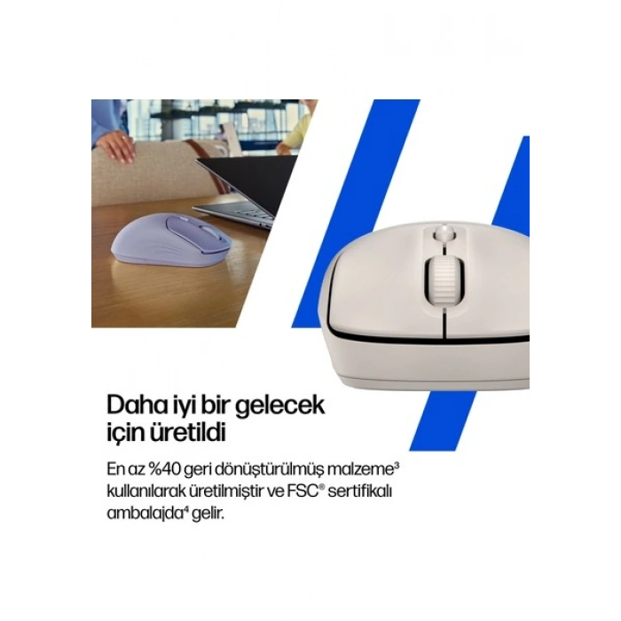 Hp AZ7B5AA 400 Quıet Pınk Wıreless Mouse