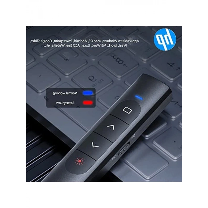 HP SS10 Wireless Presentation Flip Pen Pilli Kablosuz Sunum Kumandası