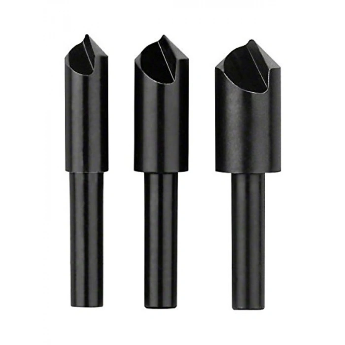 HSS Konik Havşa Seti (3 Parça, 8/10/12 mm)