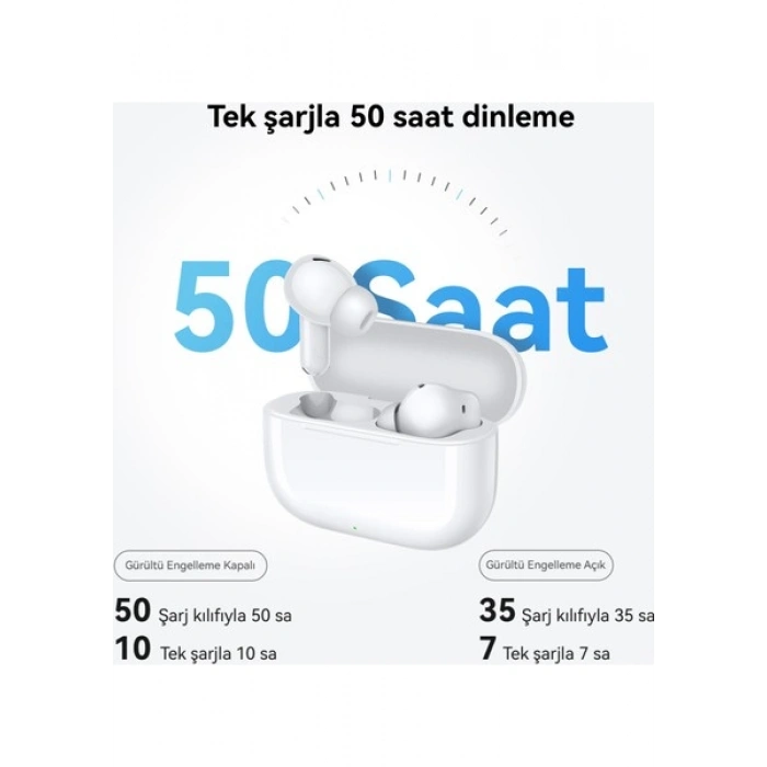 Huawei FreeBuds SE 4 ANC Aktif Gürültü Engelleme - Siyah