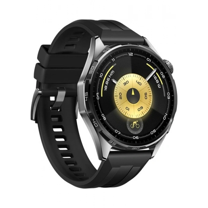 Huawei Watch GT 6 46 mm - Siyah (21 güne varan pil ömrü, Sağlık Takibi, Bisiklet Özelliği, iOS & Android Uyumlu)